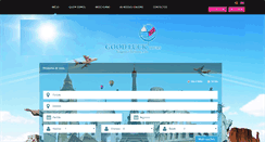 Desktop Screenshot of goodlucktours.pt